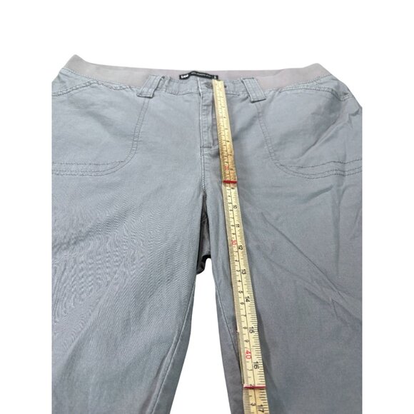 Lee Womens Relaxed Fit Cargo Shorts Medium Grey Cotton/Spandex Blend - Picture 7 of 10
